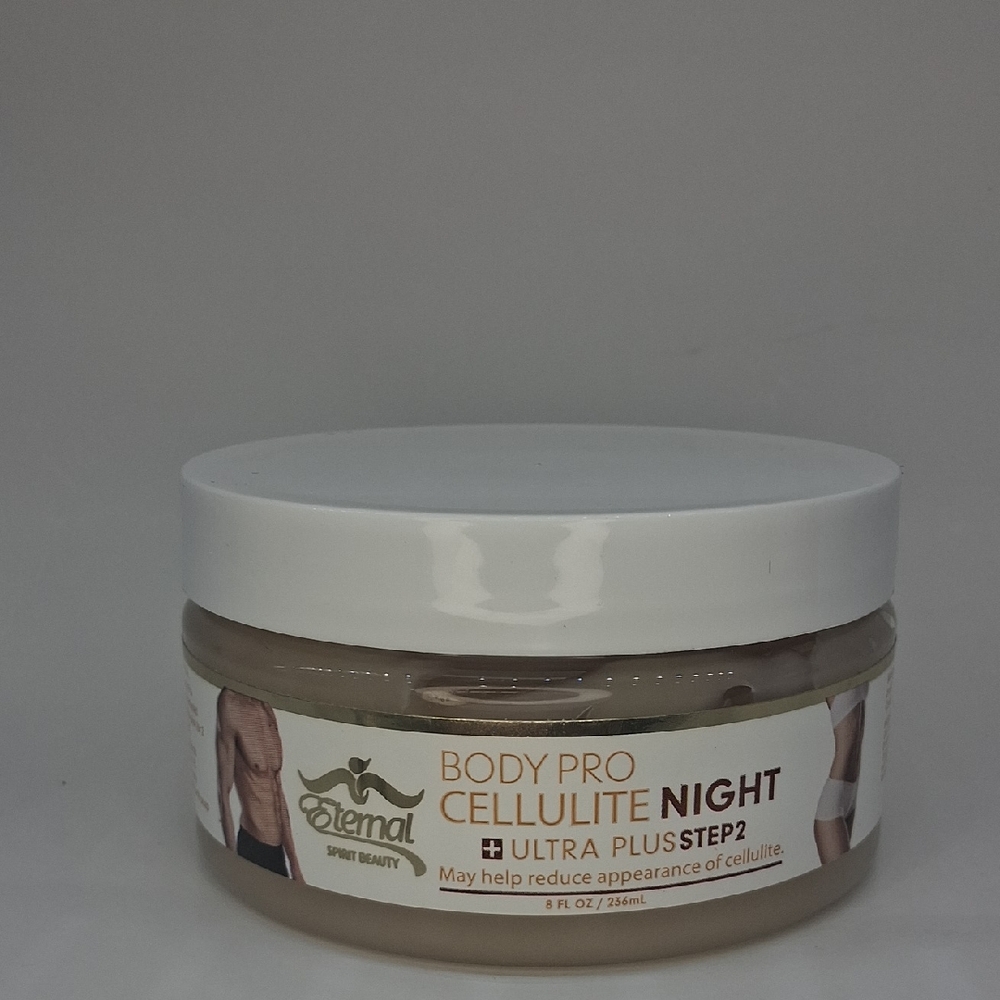 Eterna Body Pro Cellulite Night Cream - White and Gold Label